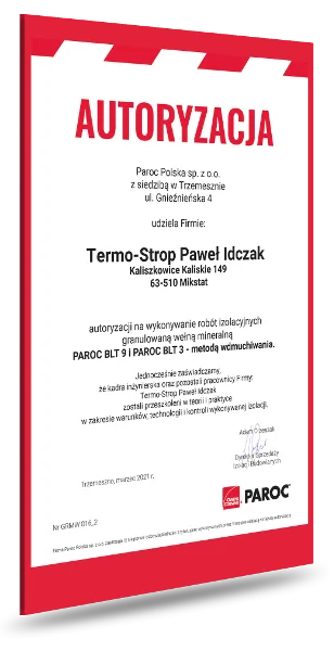 Autoryzacja PAROC
